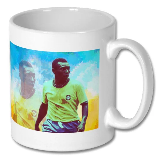 Brazil Pele Iconic Pop-art Mug