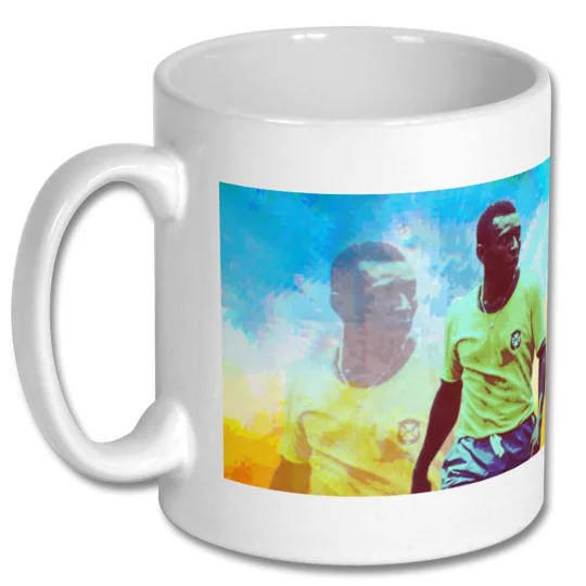 Brazil Pele Iconic Pop-art Mug