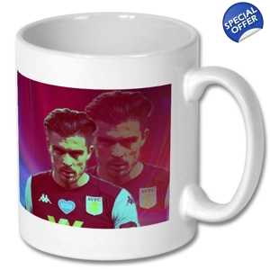 Aston Villa Jack Grealish Pop-art Mug