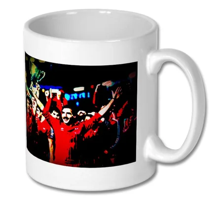 Aberdeen 1983 Cup Winners Victory-Inspired Art Tribute Gift Mug