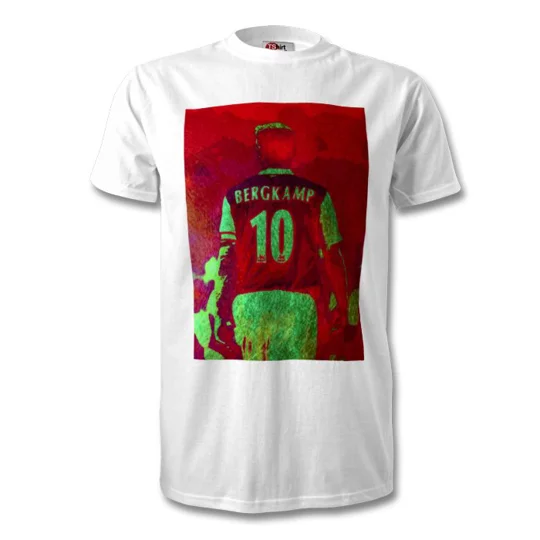 Arsenal Dennis Bergkamp T-Shirt | Iconic Football Tee