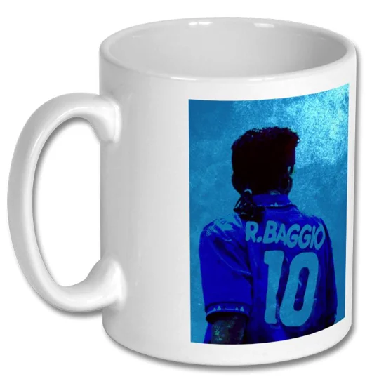 Italy Roberto Baggio Iconic Legend Mug