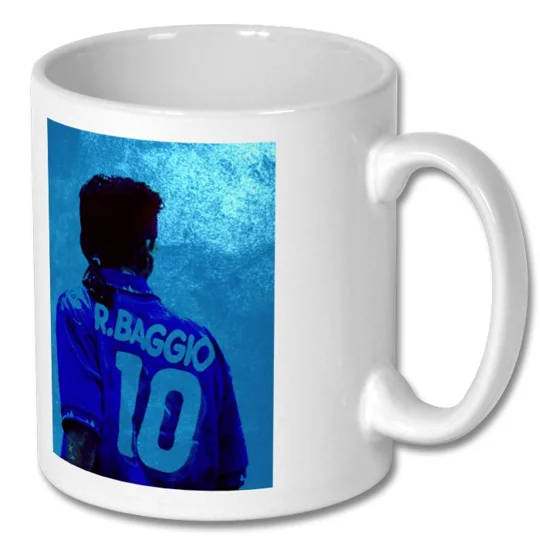 Italy Roberto Baggio Iconic Legend Mug