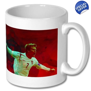 England David Beckham Iconic Pop-art Mug