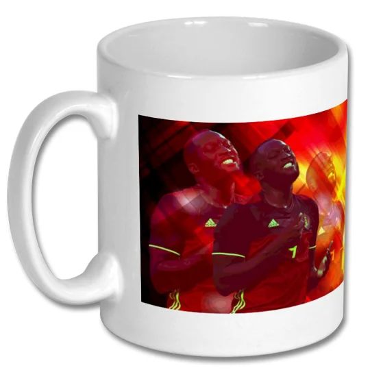 Belgium Romelu Lukaku Pop-art Mug