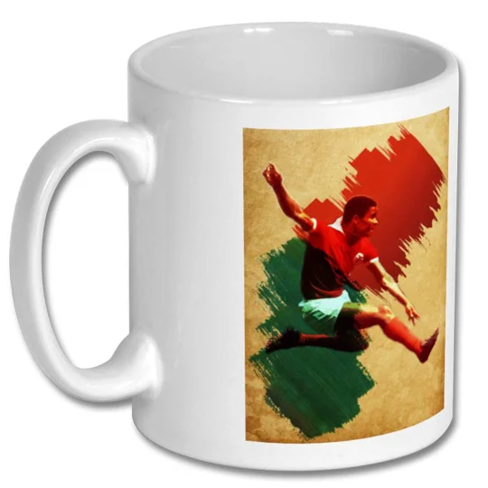 Benfica Eusebio Iconic Legend Mug