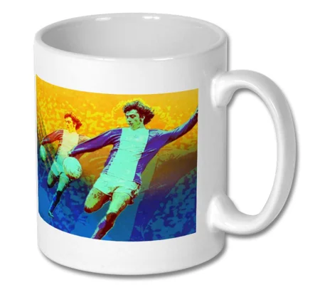 Birmingham Trevor Francis Retro Pop-art Mug