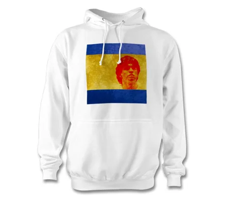 Boca Juniors Diego Maradona Iconic Legend Hoodie