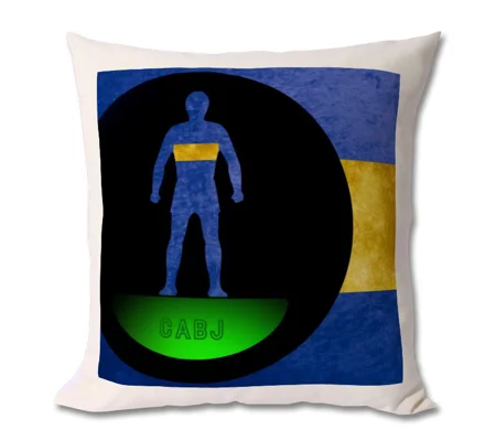 Boca Juniors Football Figure Cushion