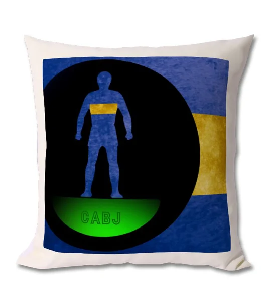 Boca Juniors Football Figure Cushion