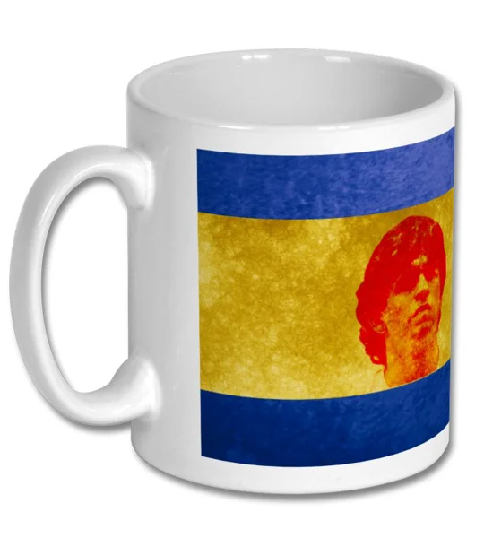 Boca Juniors Diego Maradona Iconic Legend Mug – Football Art Tribute Gift Idea