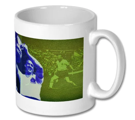 Bolton Nat Lofthouse Legend Pop-art Mug