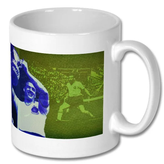 Bolton Nat Lofthouse Legend Pop-art Mug