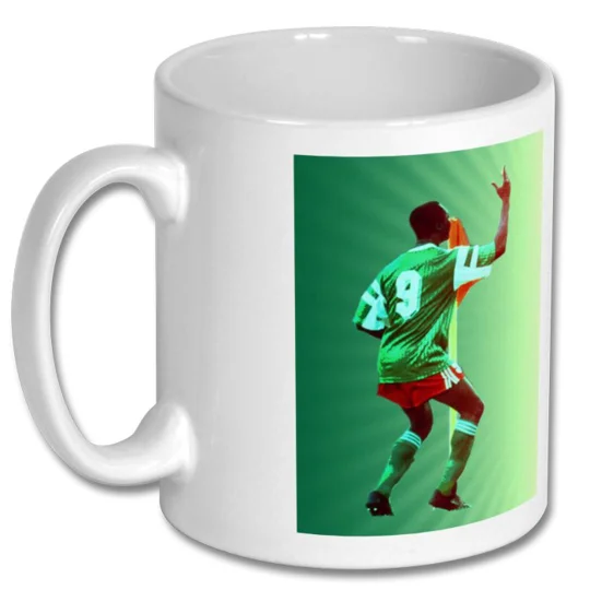 Cameroon 1990 | Roger Milla-inspired Iconic World Cup Legend Mug