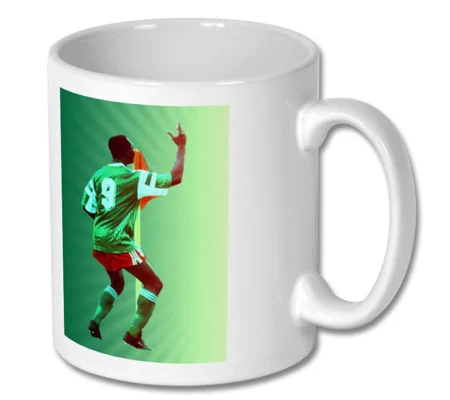 Cameroon 1990 | Roger Milla-inspired Iconic World Cup Legend Mug