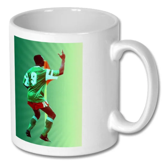 Cameroon 1990 | Roger Milla-inspired Iconic World Cup Legend Mug