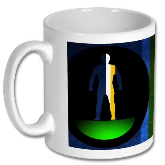 Cardiff Football Figure Art Mug