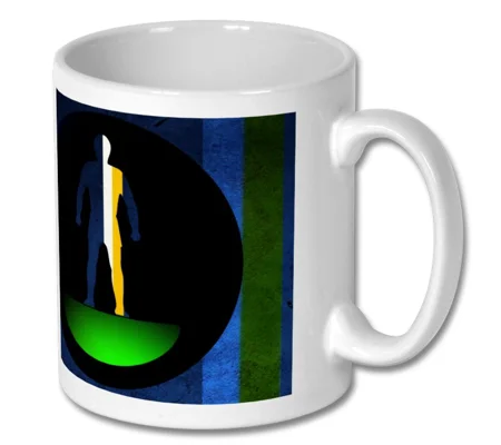 Cardiff Football Figure Art Mug