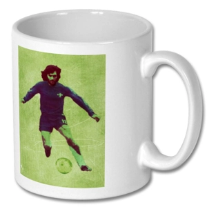Chelsea George Best Parody Retro Mug