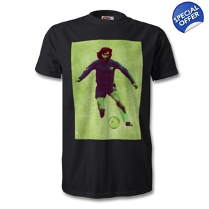 Chelsea Fc George Best Parody Retro T-shirt Black