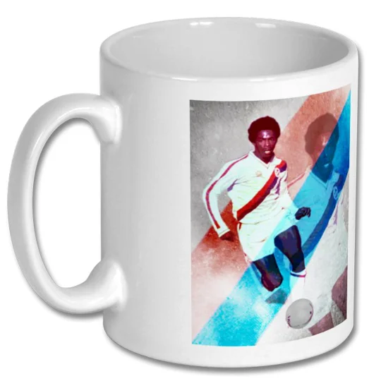 Crystal Palace Vince Hilaire Iconic Football Art Mug | Soccer Gift
