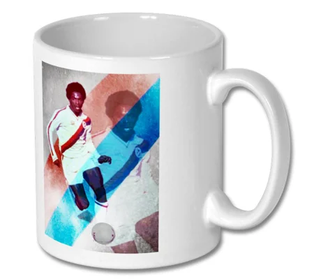 Crystal Palace Vince Hilaire Iconic Football Art Mug | Soccer Gift