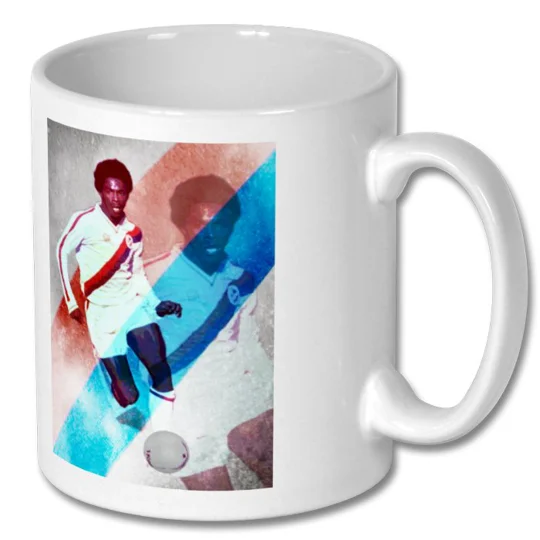 Crystal Palace Vince Hilaire Iconic Football Art Mug | Soccer Gift
