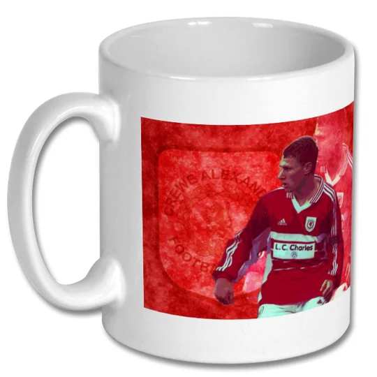 Crewe Alexandra FC Seth Johnson Iconic Legend Mug
