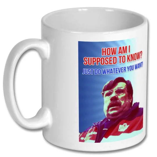 England Mike Bassett Manager Quote Mug