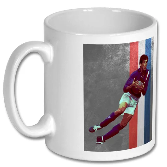 Escape to Victory Sylvester Stallone Hatch Mug – Iconic Football Film Mug | Soccer Movie Gift