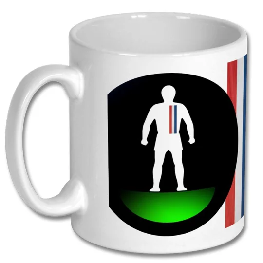 Escape to Victory Football Figure Art Mug – Vintage Football Movie Inspired Fan Mug