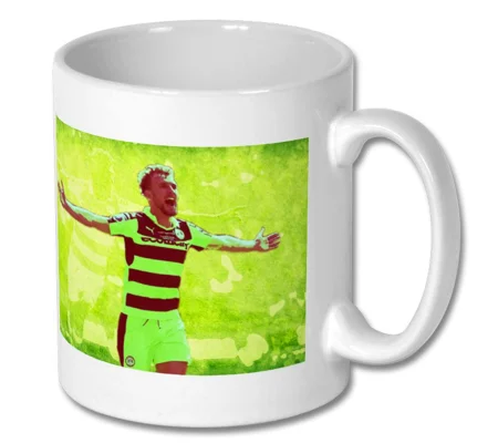 Forest Green Rovers Fc Christian Doidge Iconic Wembley Play-off Mug