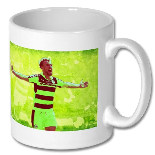 Forest Green Rovers Fc Christian Doidge Iconic Wembley Play-off Mug