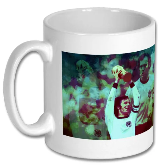 Germany Franz Beckenbauer Iconic World Cup Retro Mug
