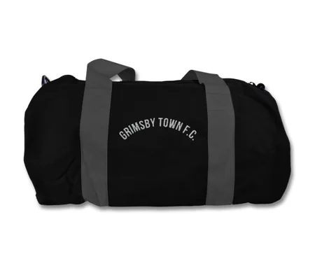 Grimsby Town FC Retro Style Holdall Barrel Kitbag