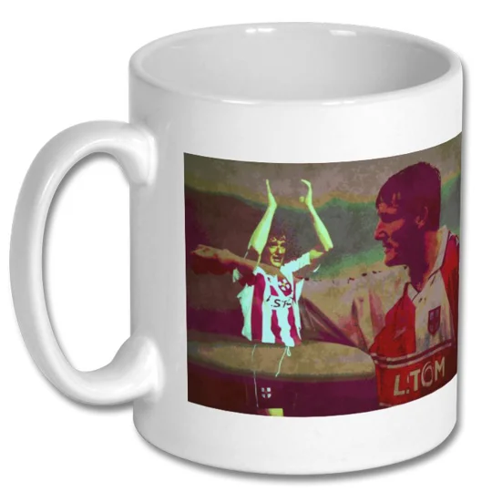 Lincoln City Fc Grant Brown Iconic Legend Mug