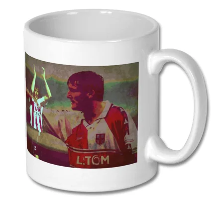 Lincoln City Fc Grant Brown Iconic Legend Mug