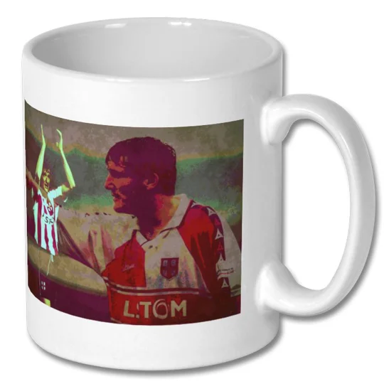 Lincoln City Fc Grant Brown Iconic Legend Mug