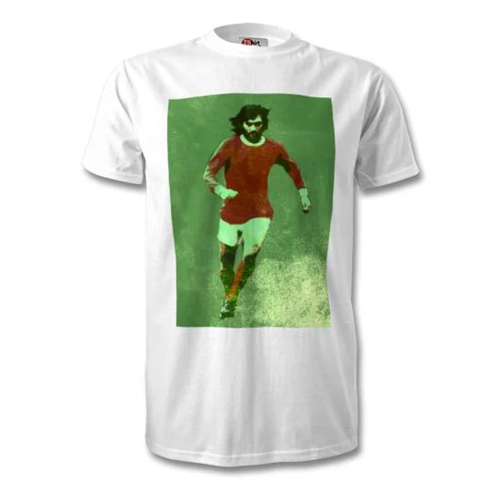 Man U George Best Iconic Vintage T-shirt