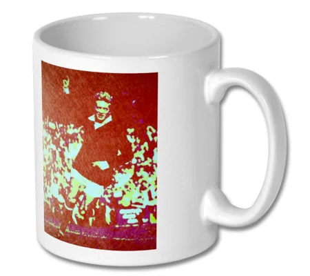 Manchester United Fc Denis Law Iconic Legend Mug