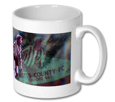 Notts C Les Bradd Iconic Pop-art Mug