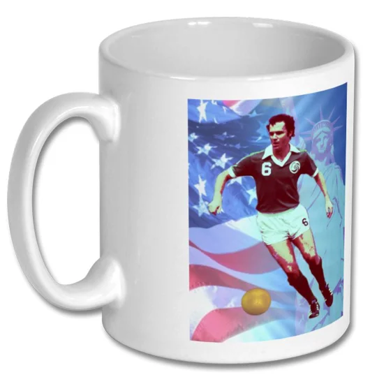 New York Cosmos Legend Franz Beckenbauer Pop-art Mug