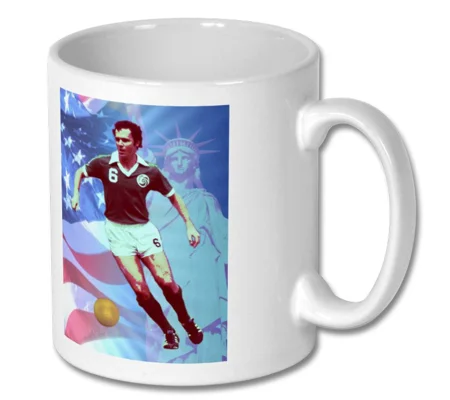 New York Cosmos Legend Franz Beckenbauer Pop-art Mug