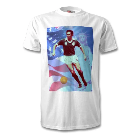 New York Cosmos Legend Franz Beckenbauer Pop-art T-shirt
