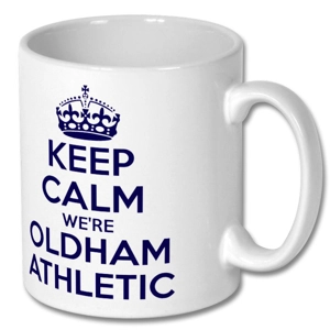 Oldham Athletic Fc Keep Calm Mug