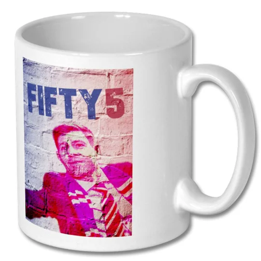 Rangers Fc Steven Gerrard 2020 Champions Graffiti Art Mug