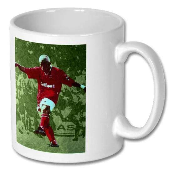 Middlesbrough Fabrizio Ravanelli Legend Mug – Boro Icon Tribute Ceramic Cup