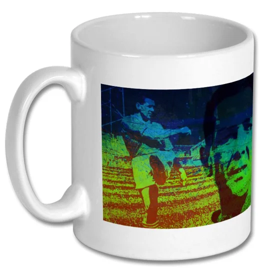 Shrewsbury Town Fc Arthur Rowley Iconic Legend Mug