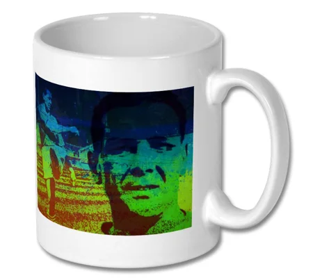 Shrewsbury Town Fc Arthur Rowley Iconic Legend Mug