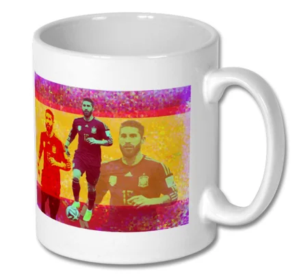 Spain Sergio Ramos Pop-art Mug